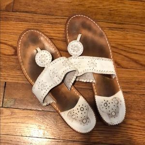 On Hold - Do Not Buy - Jack Rogers Bone White 9M